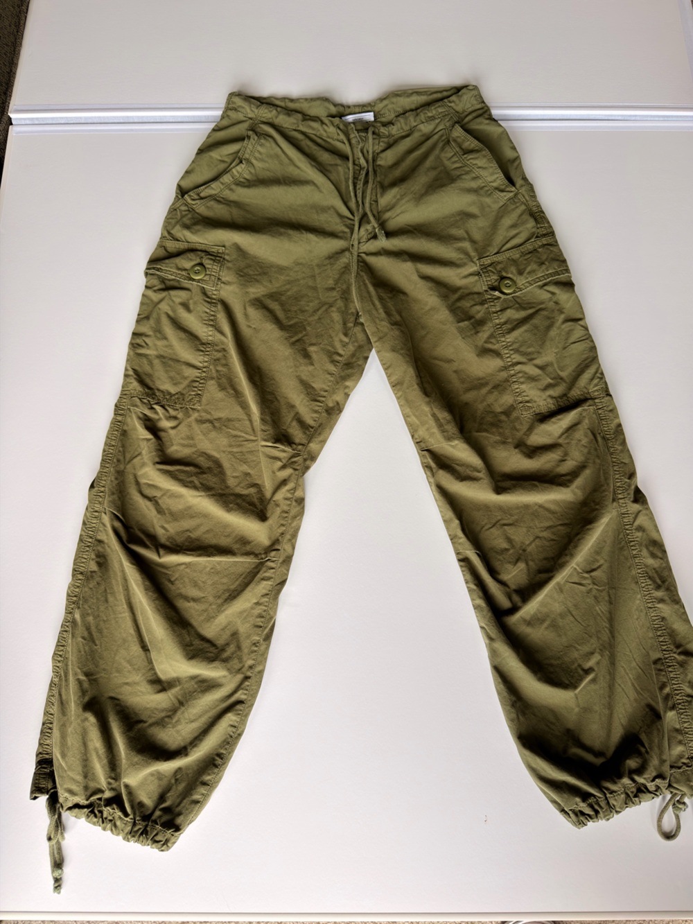 Outdoor Voices RecTrek Cargo Drawstring Cinch Hem Pants